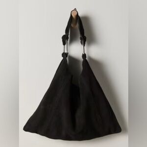 Free People Bobbi Slouch Suede Tote